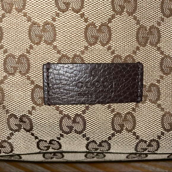 New Gucci GG Monogram Drawstring Backpack - Retired Style - Picture 14 of 15